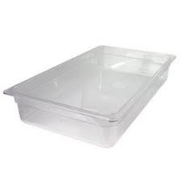 BACINELLA IN POLICARBONATO GN 1/1 dimensioni 53X32,5 altezza 65 capacità 9,2 lt